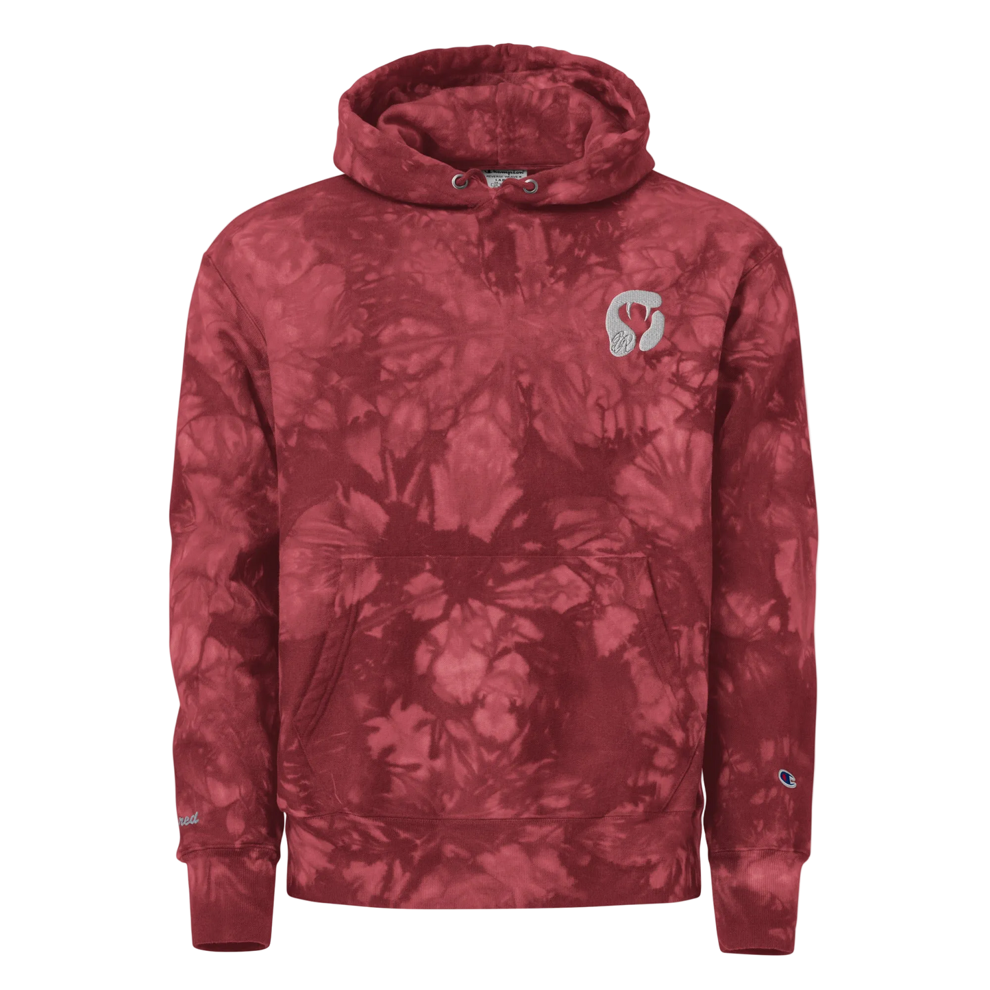 Unisex Champion tie-dye hoodie