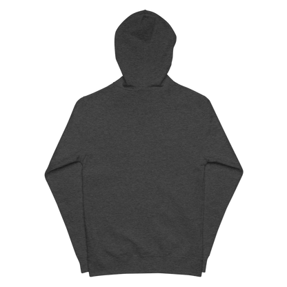 Unisex fleece zip up hoodie