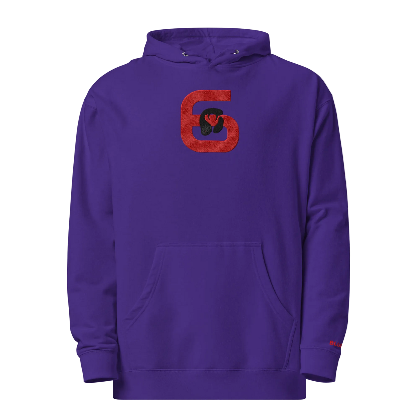 Unisex midweight hoodie BIG 6